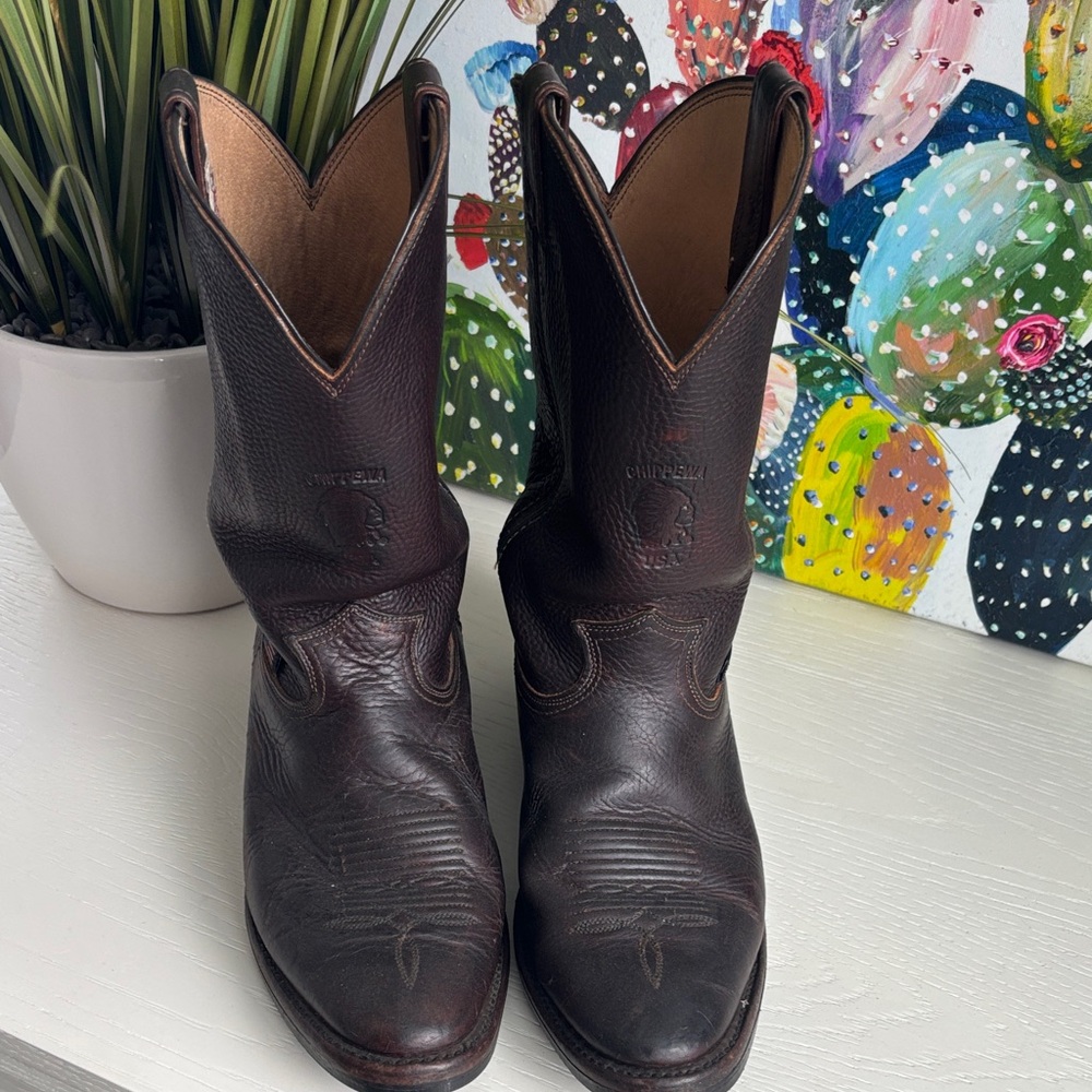 Chippewa Men’s Cowboy Boot- Made in the USA!